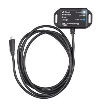Ārējais pieslēguma ports saules bateriju aprīkojumam VE. Direct Bluetooth Smart