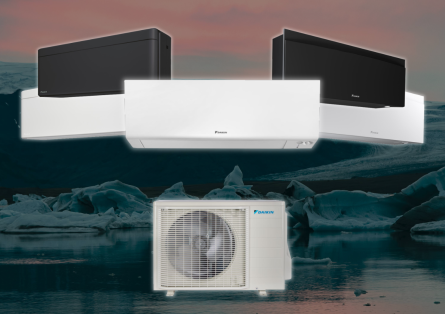 Jaunie DAIKIN Nepura sērijas gaiss-gaiss siltumsūkņi!