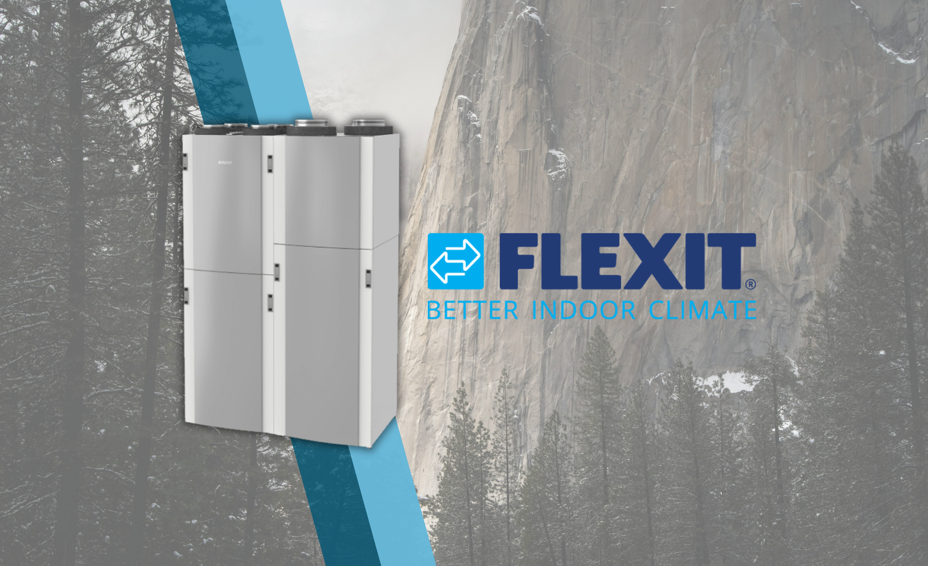 Heating, ventilation and hot water in one place with the Flexit WH4 combined system!