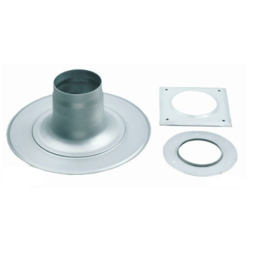 Gaisa-dūmgāzu caurules vertikāls izvads JUNKERS caur horizontālu jumtu