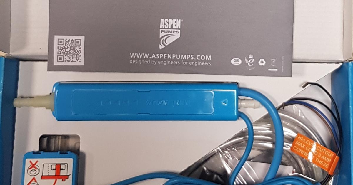 Condensate pump Aspen Mini Aqua (12l/h) – Tava Sistēma