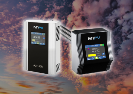 Kuum vett küte koos My-PV PV2Heat küte elemente!