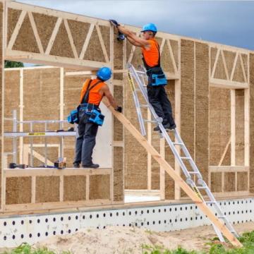 Salmu paneli ekologisko un energoefektivo maju celtniecibai