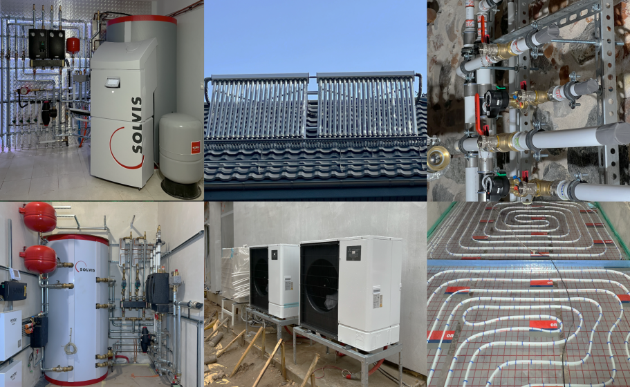 Heating system installation and service.