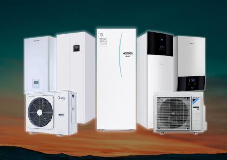 III. Heat pumps - air to water type heat pumps, their advantages and disadvantages