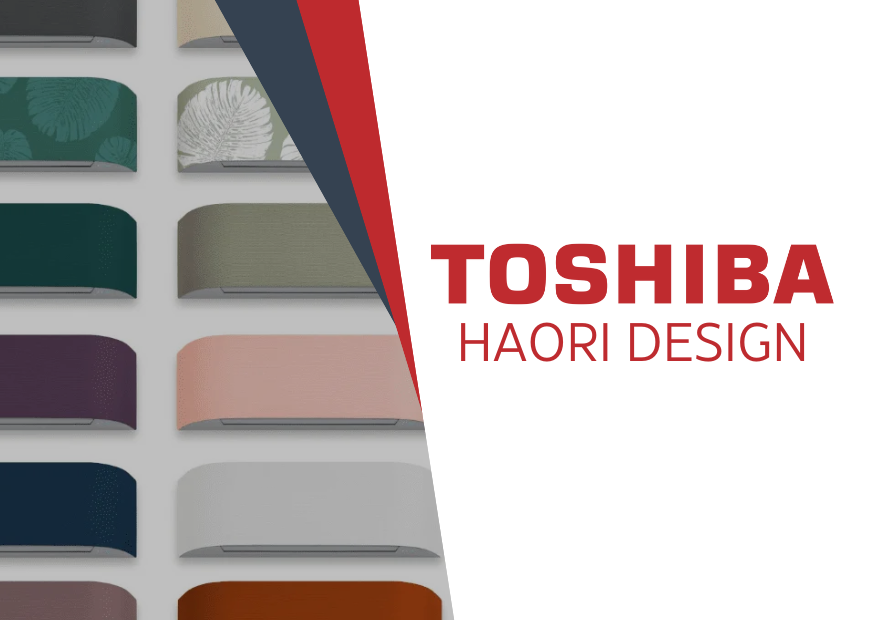 Создайте свой собственный тепловой насос с TOSHIBA HAORI Design!