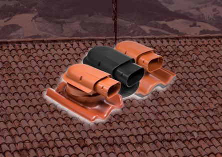 Vilpe Solar Katus Ühendused - ühe elegantne lahendus jaoks päikeseenergia koguja toru sissepääs!