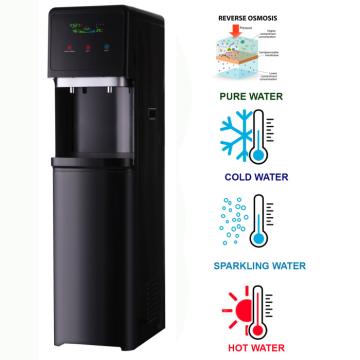 Dzeramā ūdens sagatavošanas un lietošanas iekārta model: SODA DIAMOND 400 BLACK (HOT-COLD-RO-SODA)