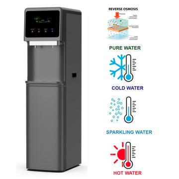 Dzeramā ūdens sagatavošanas un lietošanas iekārta model: SODA DIAMOND 400 GRAPHITE (HOT-COLD-RO-SO