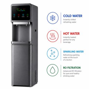 Dzeramā ūdens sagatavošanas un lietošanas iekārta model: SODA DIAMOND 400 GRAPHITE (HOT-COLD-RO-SO