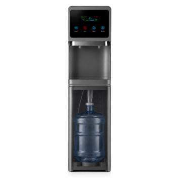 BOTTLE and PIPELINE water dispenser model: GRAPHITE DIAMOND UV-LED (HOT-COLD)