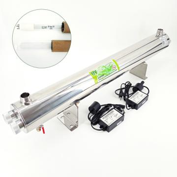 UV sterilizātors WATERRO UV110W=55W*2, Max flow 5.4t/h, 1''