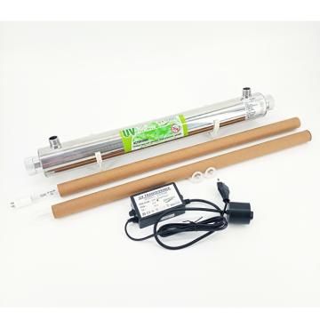 UV sterilizātors WATERRO UV25W=25W*1, Max flow 1.1t/h, 1/2''