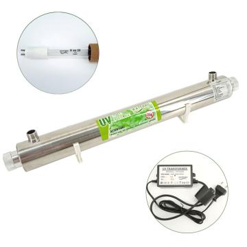 UV sterilizātors WATERRO UV25W=25W*1, Max flow 1.1t/h, 1/2''