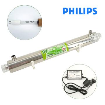 UV sterilizātors WATERRO UV25W=25W*1 PHILIPS, Max flow 1.1t/h, 1/2''