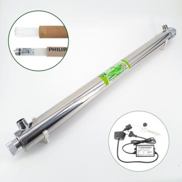 UV sterilizātors WATERRO UV55W=55W*1, PHILIPS Max flow 2.7t/h, 1''