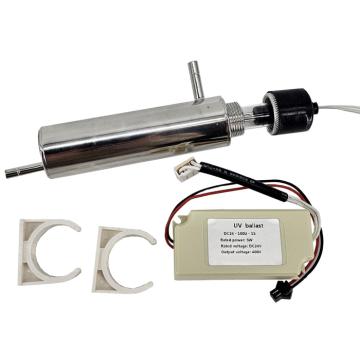 UV sterilizātors WATERRO UV5W=5W*1, Max flow 0.08t/h, 1/4'' TIP