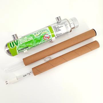 UV sterilizātors WATERRO UV6W=6W*1, Max flow 0.11t/h, 1/4''