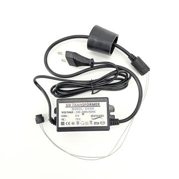 UV sterilizātors WATERRO UV6W=6W*1 PHILIPS, Max flow 0.11t/h, 1/4''