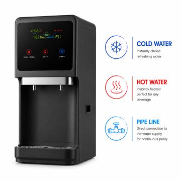 Dzeramā ūdens sagatavošanas un lietošanas iekārta model: BLACK PEARL (HOT-COLD)