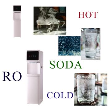 Dzeramā ūdens sagatavošanas un lietošanas iekārta model: SODA DIAMOND 400 (HOT-COLD-RO-SODA)
