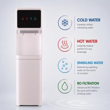 Dzeramā ūdens sagatavošanas un lietošanas iekārta model: SODA DIAMOND 400 (HOT-COLD-RO-SODA)