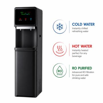 Dzeramā ūdens sagatavošanas un lietošanas iekārta model: BLACK DIAMOND 75 (HOT-COLD-RO)