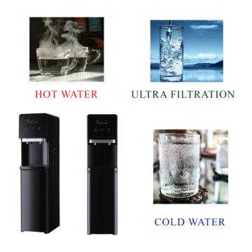 Dzeramā ūdens sagatavošanas un lietošanas iekārta model: BLACK DIAMOND UF UV-LED (HOT-COLD-UF)