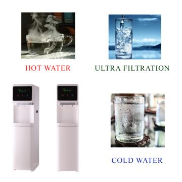Dzeramā ūdens sagatavošanas un lietošanas iekārta model: DIAMOND UF UV LED (HOT-COLD-UF)