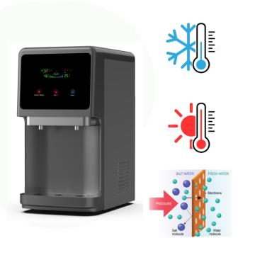 Dzeramā ūdens sagatavošanas un lietošanas iekārta model: GRAPHITE PEARL 75 (HOT-COLD-RO)