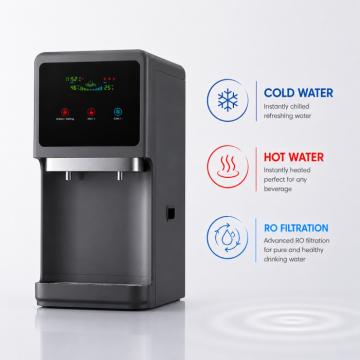 Dzeramā ūdens sagatavošanas un lietošanas iekārta model: GRAPHITE PEARL 75 (HOT-COLD-RO)