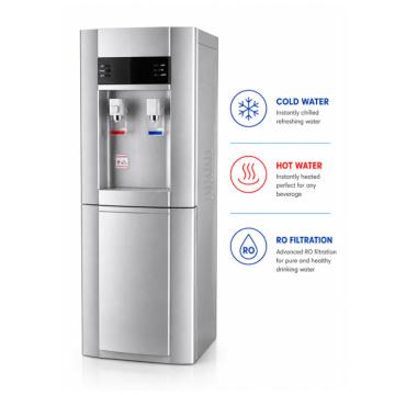 Dzeramā ūdens sagatavošanas un lietošanas iekārta model: INTERPRISE 75 - SILVER (HOT-COLD-RO)
