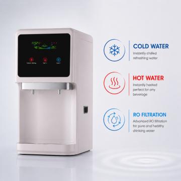 Dzeramā ūdens sagatavošanas un lietošanas iekārta model: PEARL 75 (HOT-COLD-RO)