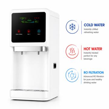 Dzeramā ūdens sagatavošanas un lietošanas iekārta model: PEARL 75 (HOT-COLD-RO)